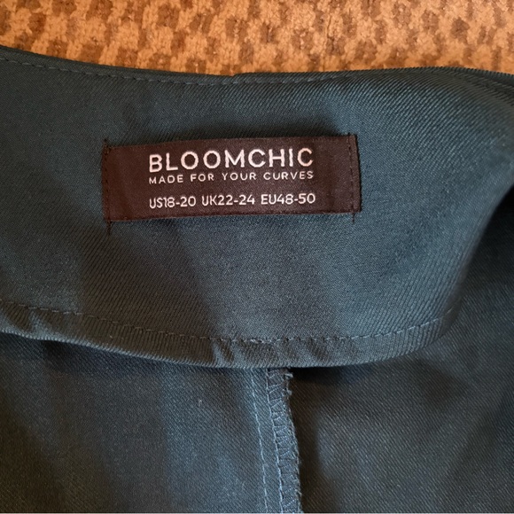 BloomChic Deep Teal Blazer - Picture 3 of 3